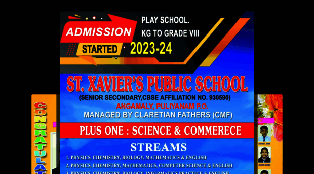 stxaviersschool.net