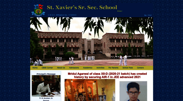 stxaviersschooljaipur.com