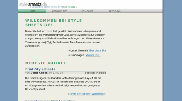 style-sheets.de