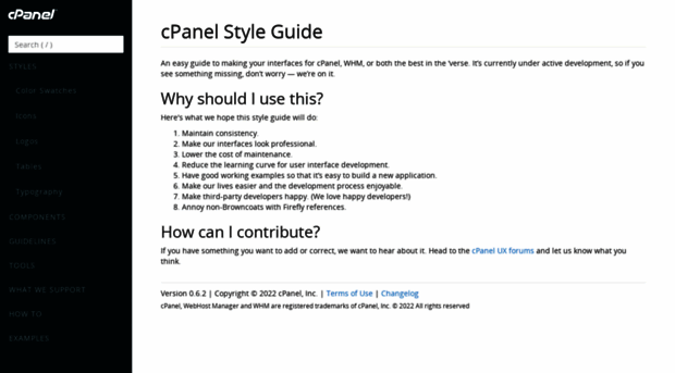 styleguide.cpanel.net