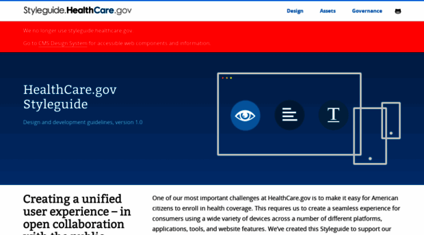 styleguide.healthcare.gov