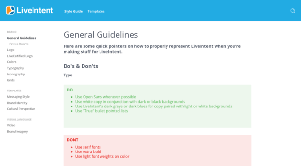 styleguide.liveintent.com