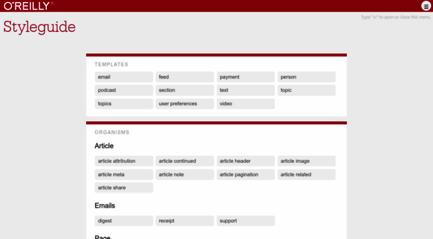 styleguide.oreilly.com