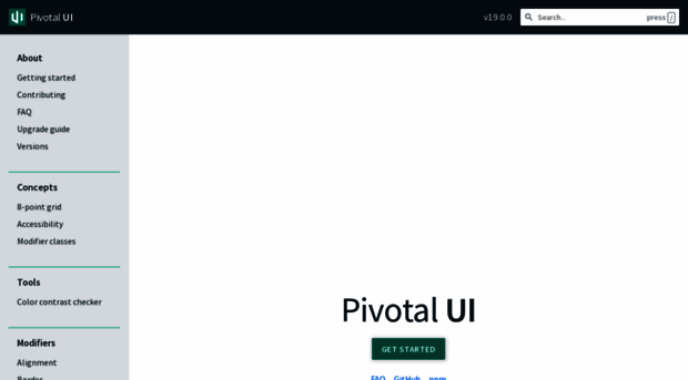 styleguide.pivotal.io