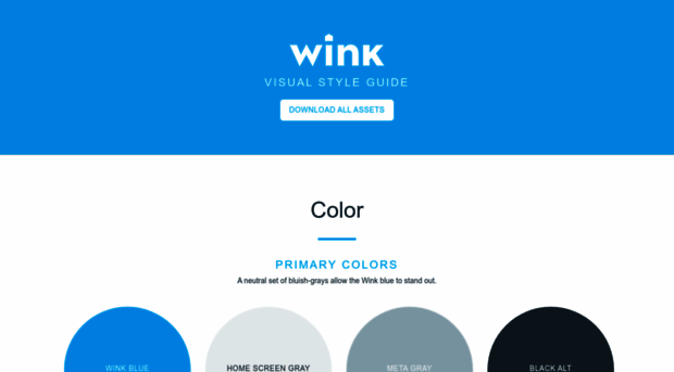 styleguide.wink.com