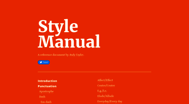 stylemanual.org