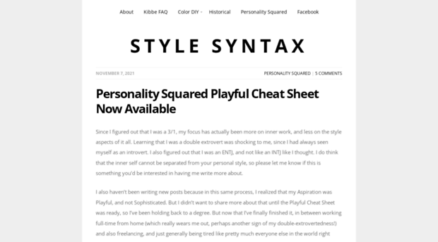 stylesyntax.com