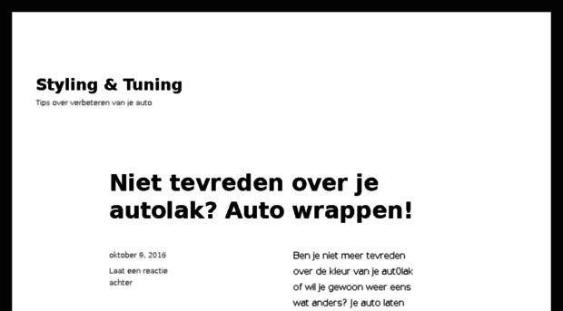 stylingtuning.nl