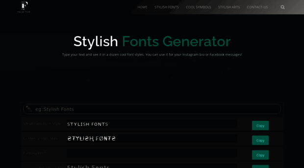 stylishfonts.in