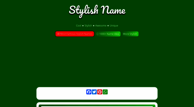 stylishname.net