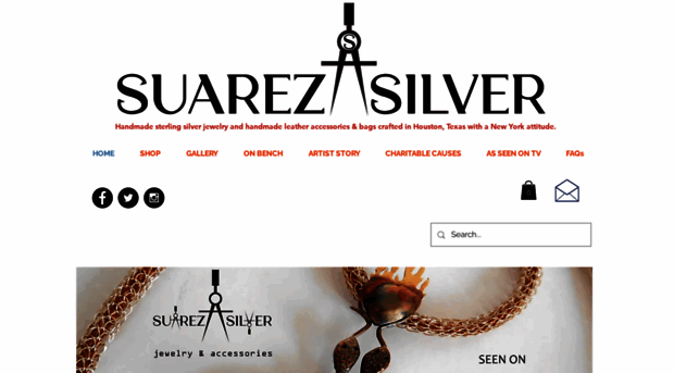 suarezsilverjewelry.com