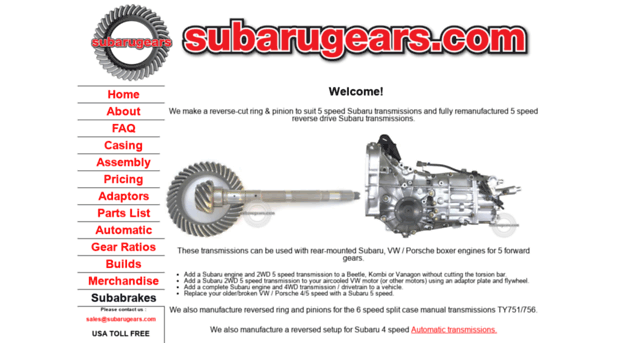 subarugears.com