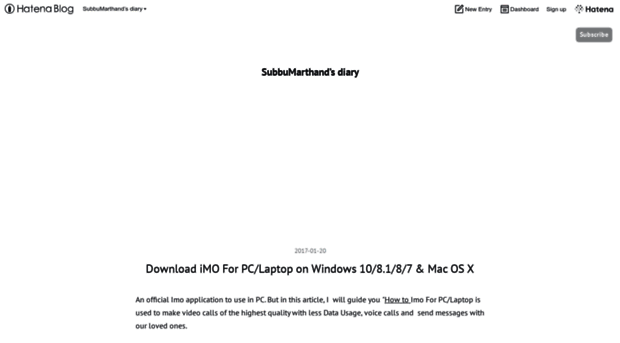 subbumarthand.hatenablog.com