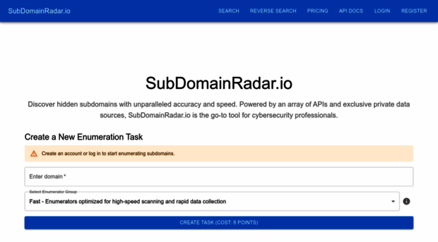 subdomainradar.io