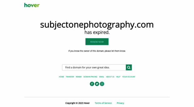 subjectonephotography.com