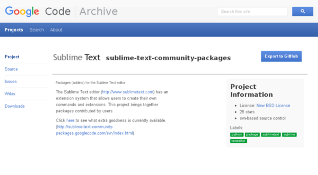 sublime-text-community-packages.googlecode.com