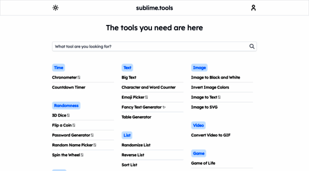 sublime.tools