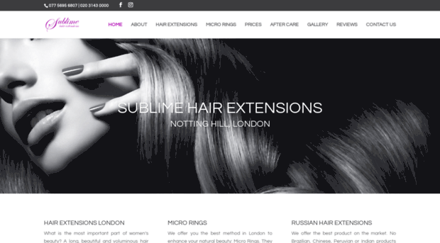 sublimehairextensions.co.uk