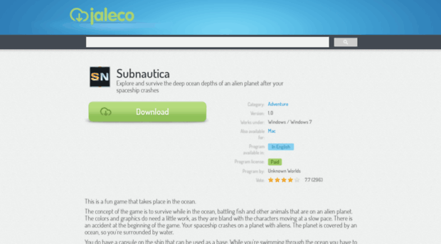 subnautica.jaleco.com