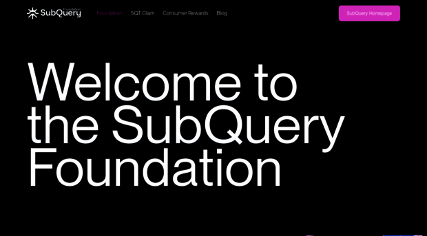 subquery.foundation