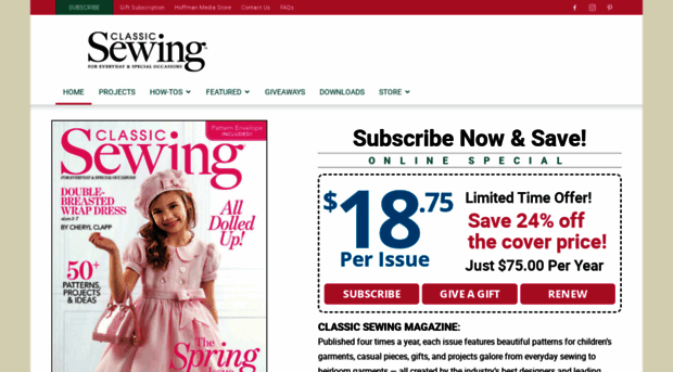 subscribe.classicsewingmagazine.com