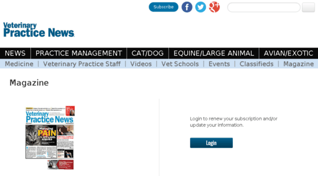 subscribe.veterinarypracticenews.com