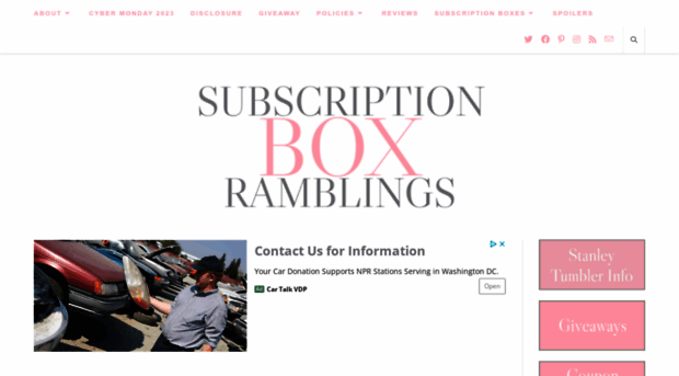 subscriptionboxramblings.com