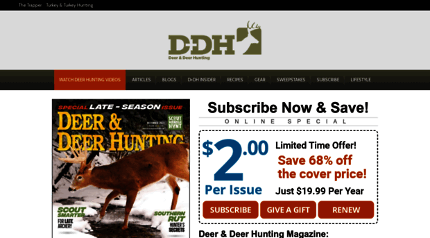 subscriptions.deeranddeerhunting.com