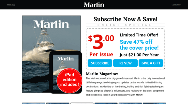 subscriptions.marlinmag.com