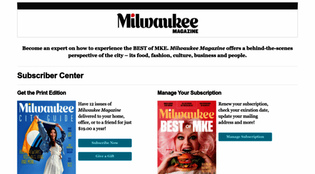 subscriptions.milwaukeemag.com