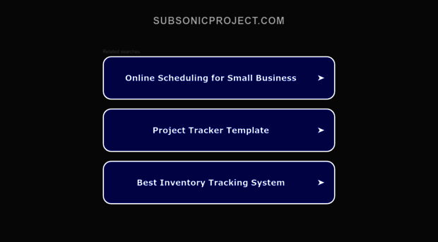 subsonicproject.com