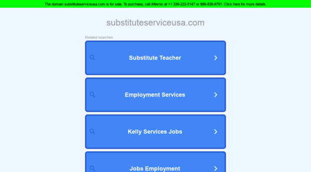 substituteserviceusa.com