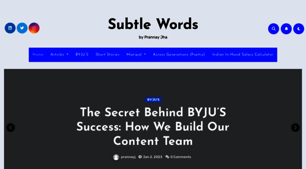 subtlewords.com