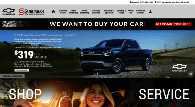 suburbanchevroletofclinton.com