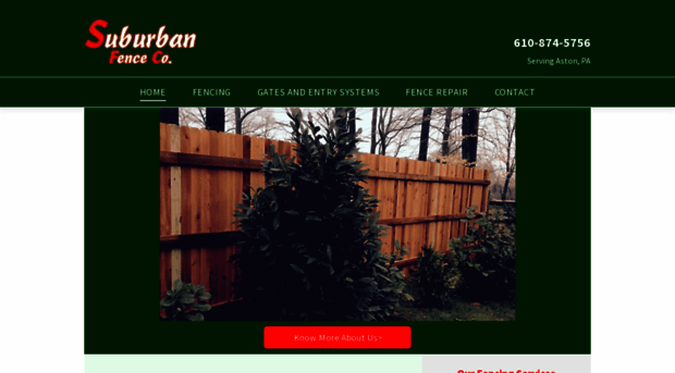 suburbanfencepa.com