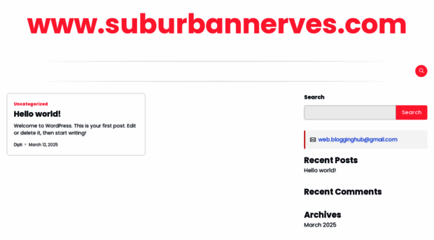 suburbannerves.com