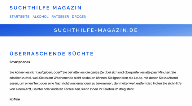 suchthilfe-magazin.de