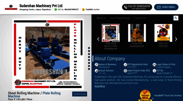 sudershanmachinery.in
