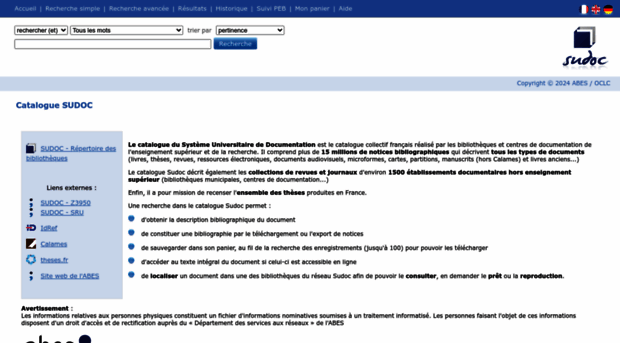 sudoc.abes.fr
