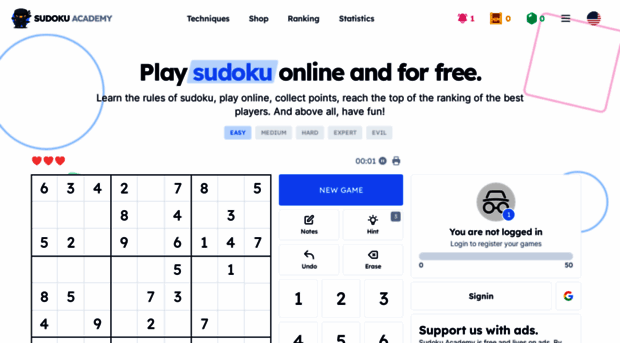 sudoku.academy