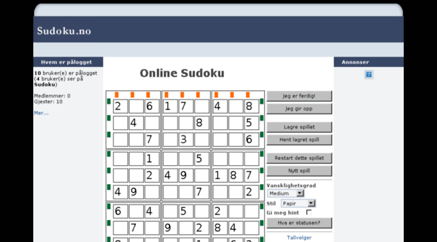 sudoku.no