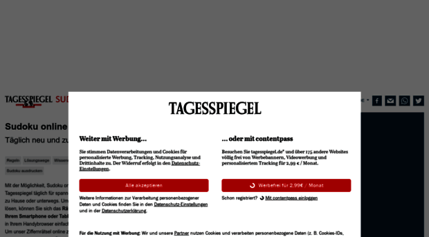 sudoku.tagesspiegel.de