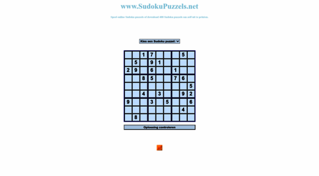 sudokupuzzels.net