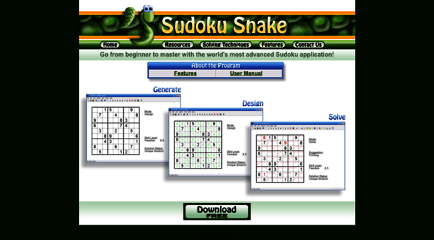 sudokusnake.com