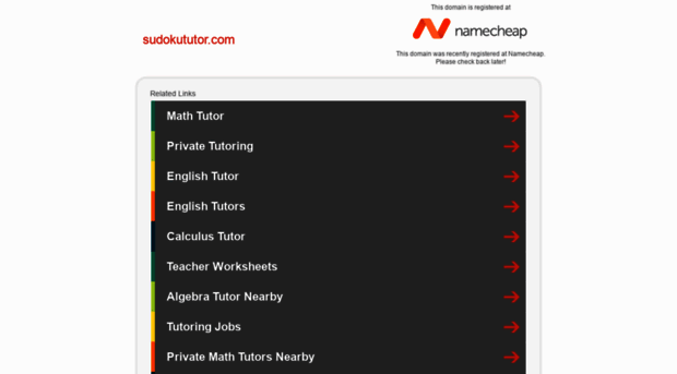 sudokututor.com