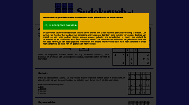 sudokuweb.nl