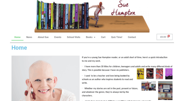 suehamptonauthor.co.uk