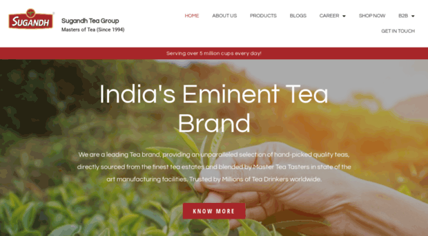 sugandhtea.com