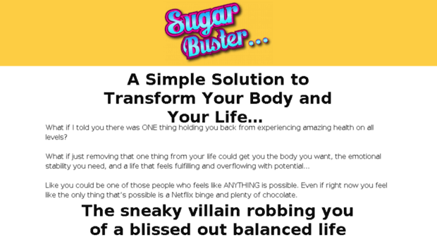 sugar-buster.com