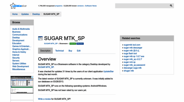 sugar-mtk-sp.updatestar.com